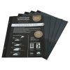 NCL Self Adhesive Refills A4 Slim 5 Black Sheets