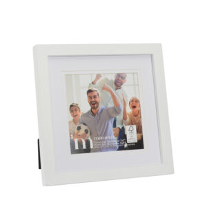 Moments 7x7 Inch White with 5x5 Inch Opening