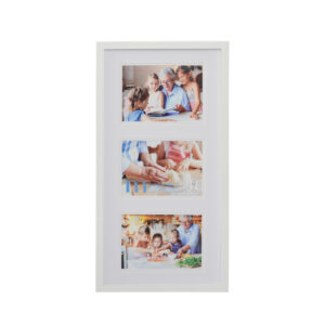 Moments 10x20 Inch White with 3 5x7 Inch Openings