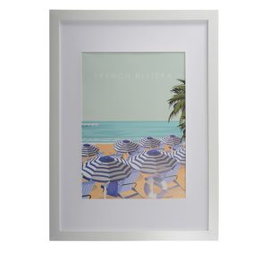 Vista A1 Frame with A2 Opening White