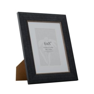 Bowie 6x8 Inch with 4x6 Inch Opening Black