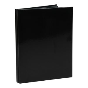 NCL Self Adhesive Slim Album Black - Black Pages