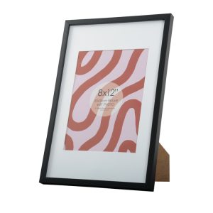 Alfie 8x12 Black with 6x8 Opening