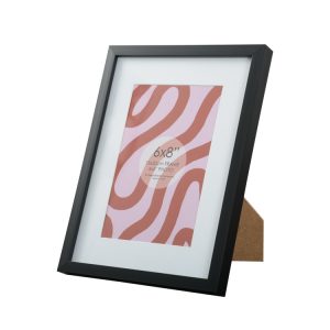 Alfie 6x8 Black with 4x6 Opening